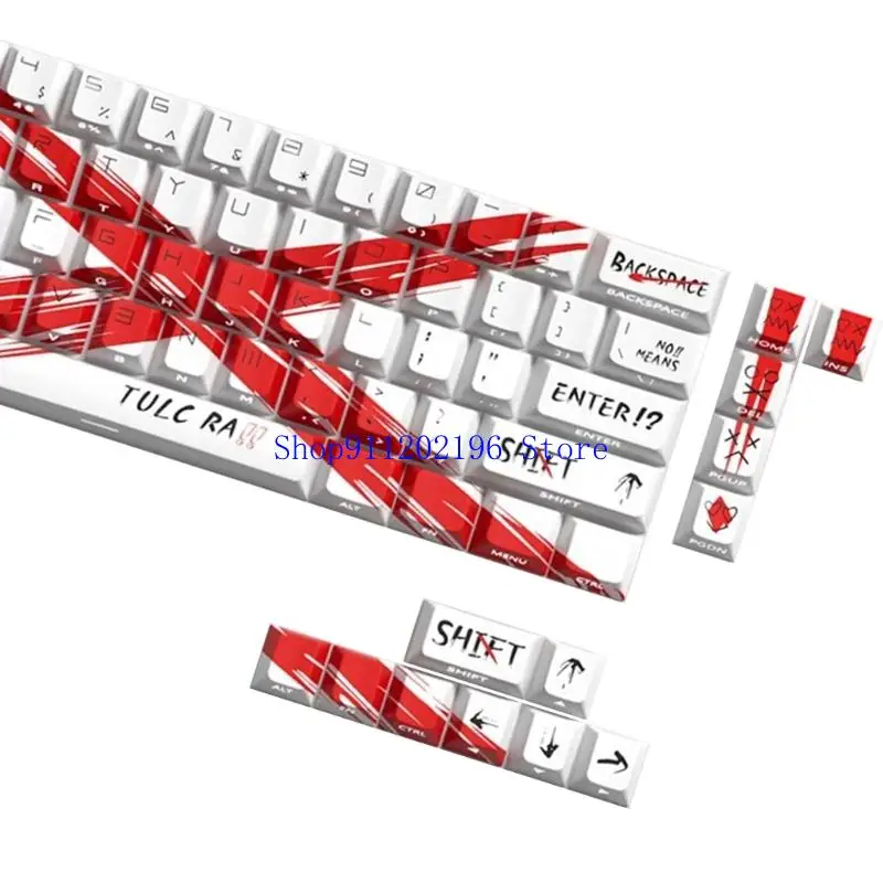 P82A 74Key Side Impresión Translucentes KeyCaps OBJETO PERFIL ORIGINO Tema sostenido