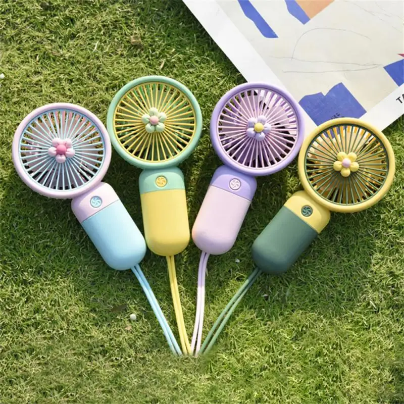 

Mini Wind Power Handheld Fan Convenient And Ultra-quiet Fan High Quality Portable Student Office Cute Small Cooling Fans