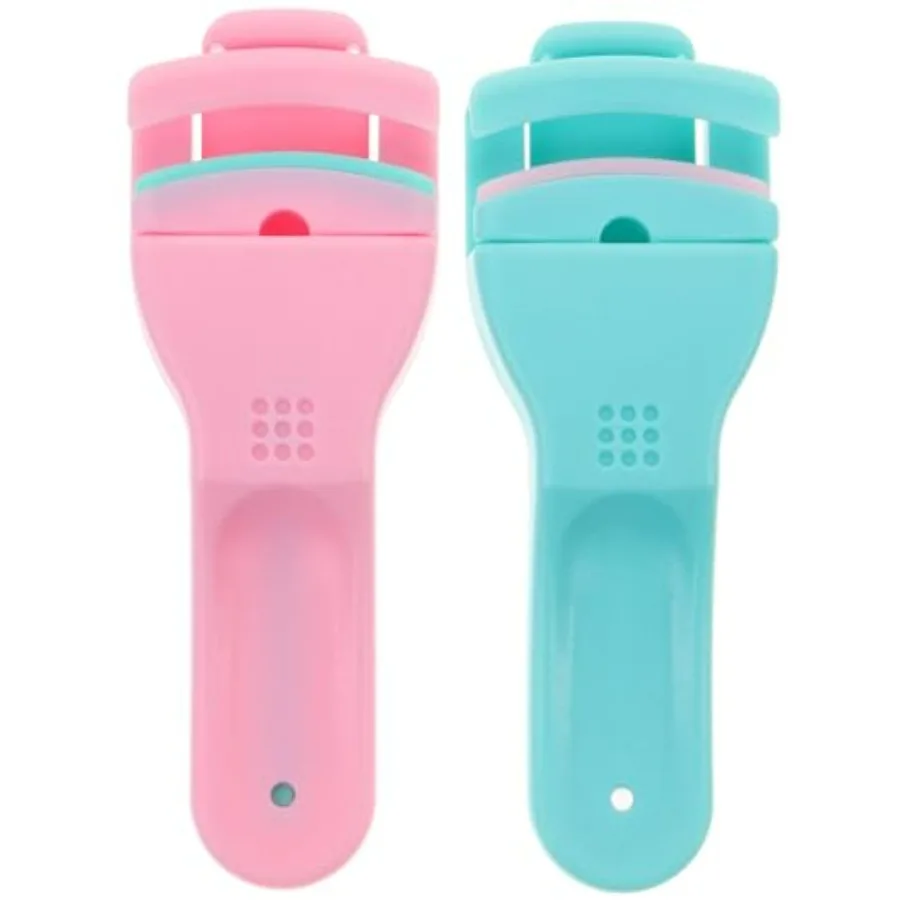 

2pcs Eyelash Curler Plastic Lash Curler Eyelashes Curling Refill Rubber Pad Clip Eyelash Makeup Tool for Women Girls