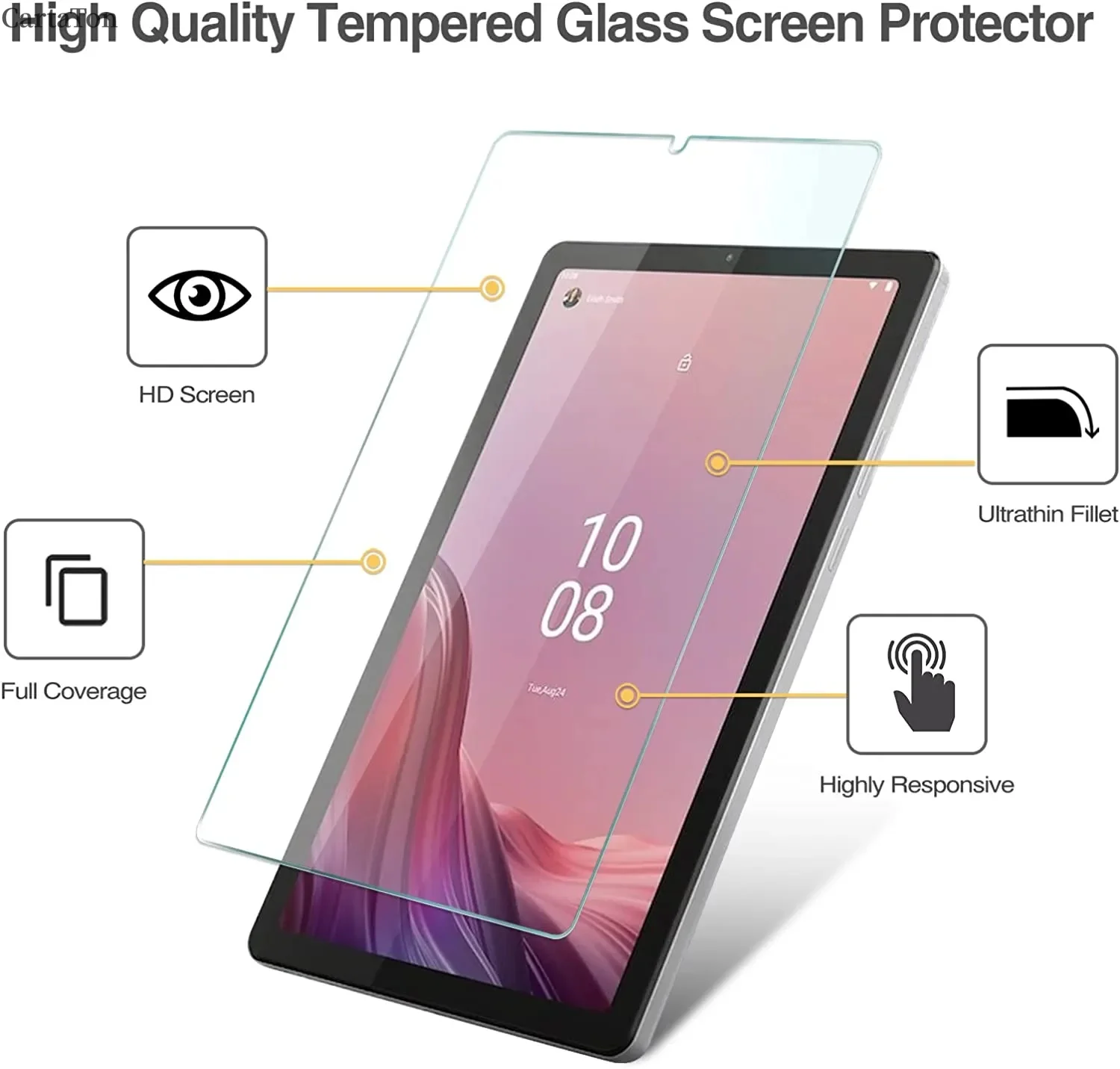 

Защитная пленка для экрана из закаленного стекла для Lenovo Tab M9 9,0 дюйма 2023 TB-310 TB-310FU TB-310XU HD прозрачная пленка для планшета с защитой от царапин