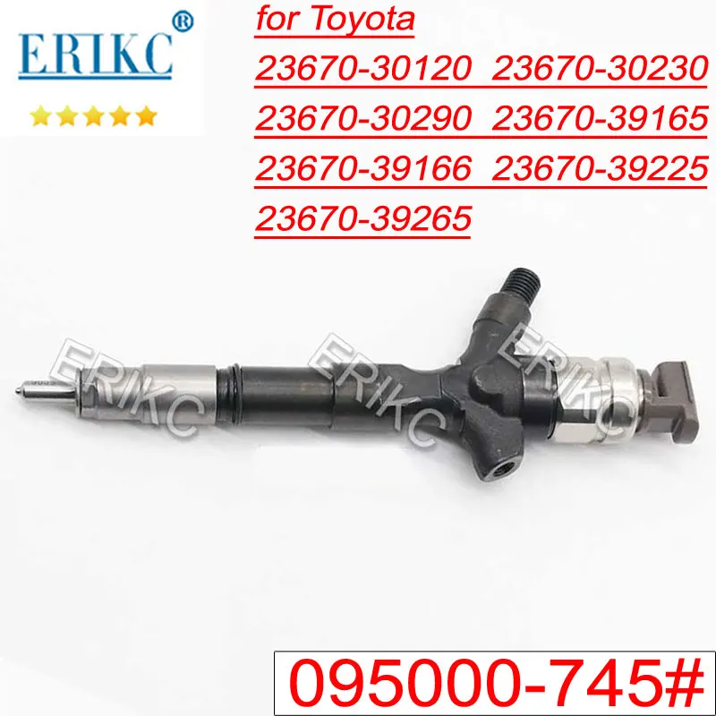 095000-7450 Diesel Spray Parts Nozzle 095000-7451 095000-7452 23670-30290 Common Rail Fuel Injector 095000-7453 for Toyota DENSO