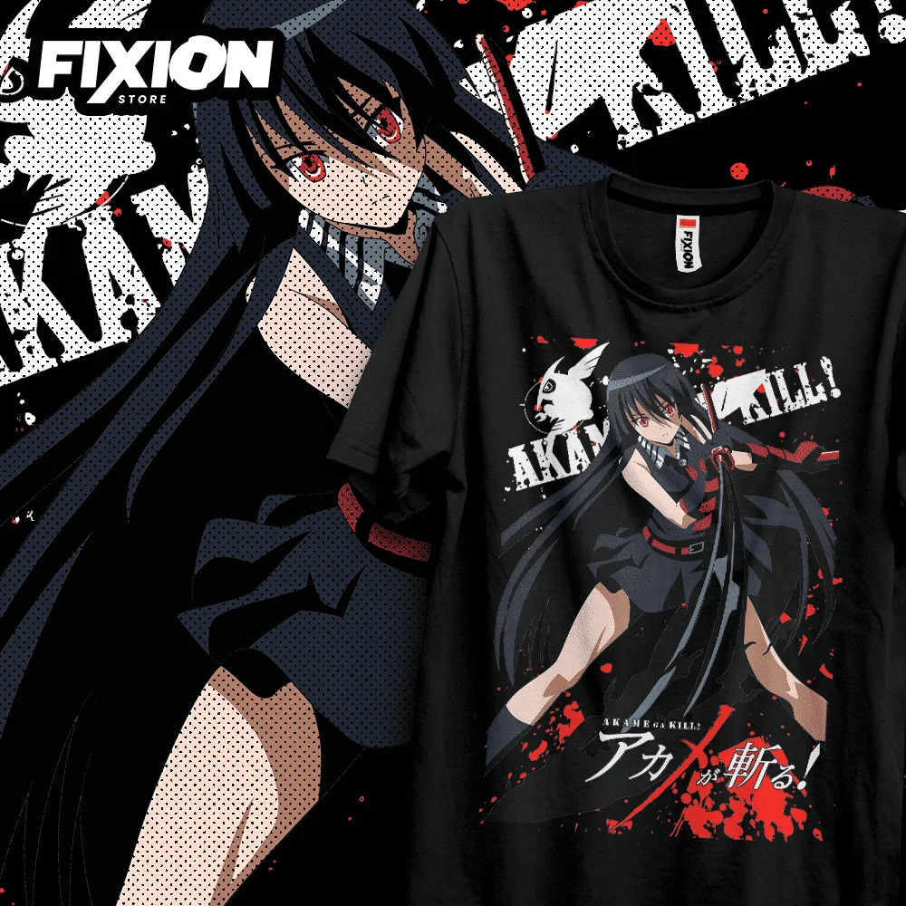 Akame Ga Kill – N/Febrero Anime T Shirt Manga Gift For Anime Lover All Size Cotton