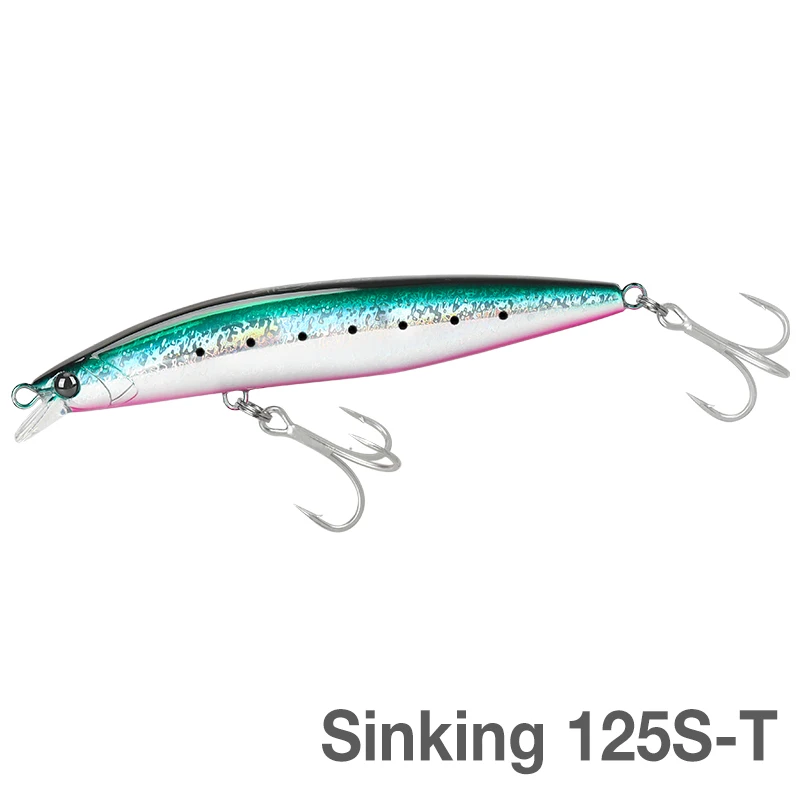 Tsurinoya Sterke 125 Hoge Sterkte Sinking Minnow Stinger 125Mm 28G Ultra-Lange Casting Saltwater Vissen Lokken grote Harde Aas