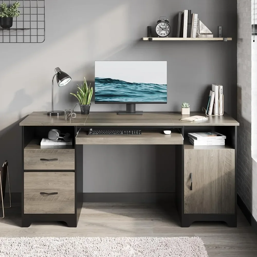59” Executive Desk …