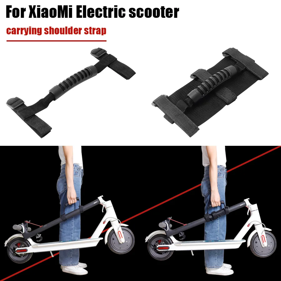 Universal Portable Handle Band Belt Webbing Hook Fit for Xiaomi M365 Pro Mi 3 For Ninebot Scooter Pole Tied Scooter Accessories