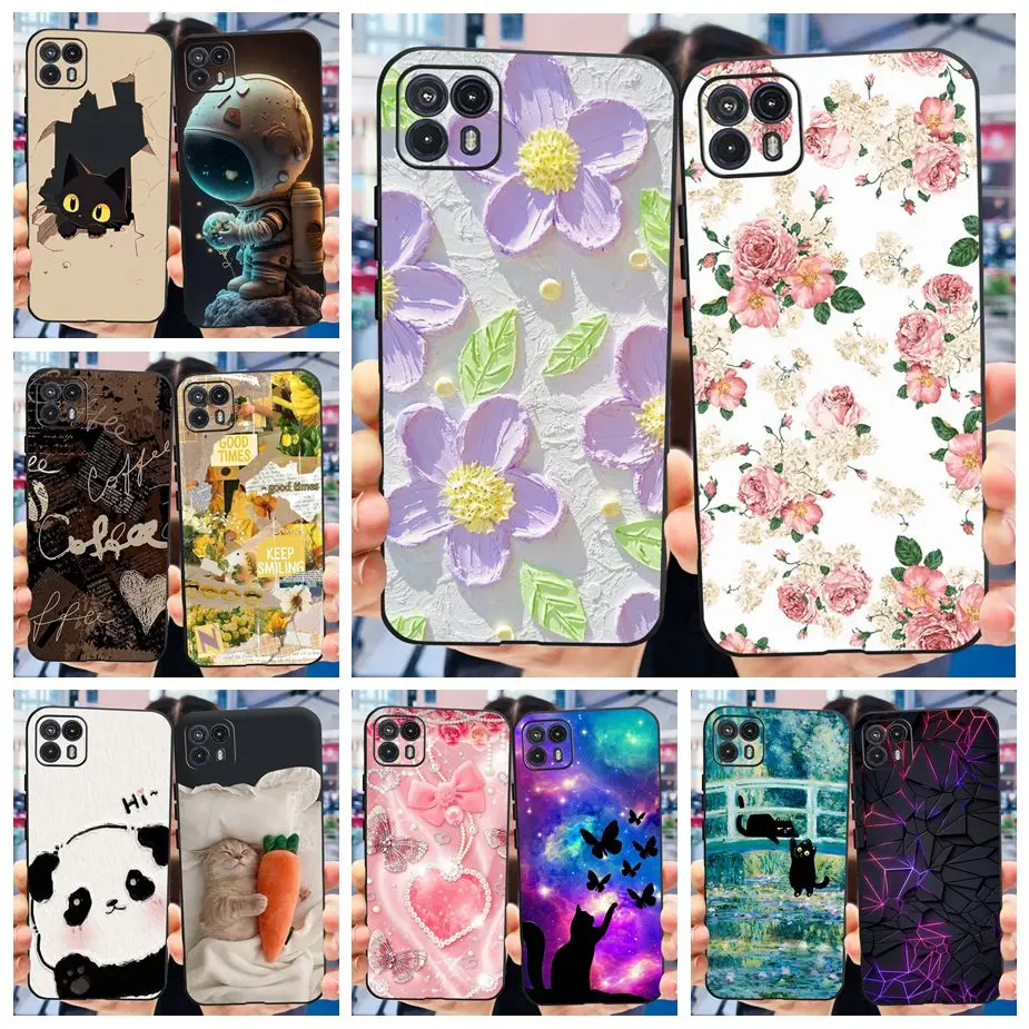 Para Motorola Moto G50 5G funda XT2149-1 elegante funda pintada a prueba de golpes fundas de teléfono para Motorola G50 G 50 MotoG50 5G Fundas suaves