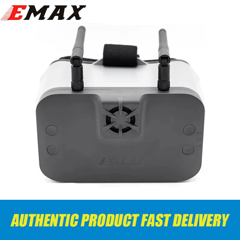 EMAX-HD Óculos FPV para Racing Drone, Transporter II 2, HDMI Zero Goggle, Antena de Tela, 720 × 1080, 4.45 in, RC Quadcopter