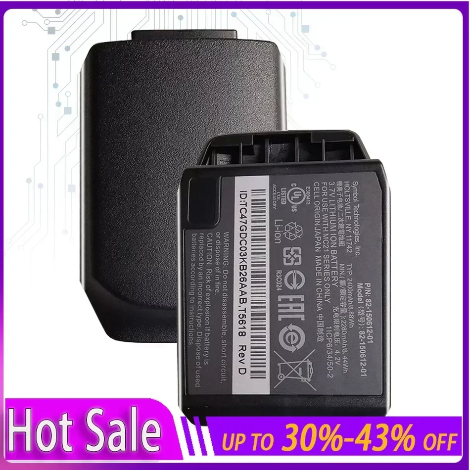 82-150612-01 2400mAh Mobile Phone Battery for Symbol Zebra for Motorola MC2100 MC2180 MC21 Portable Batteries Warranty + Track