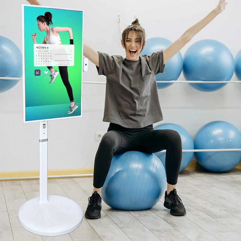 شاشة ألعاب 32 بوصة، تلفزيون ذكي، شاشة تلفزيون تعمل باللمس، تلفزيون متنقل، نظام أندرويد 13، شاشة عرض محمولة مع كاميرا