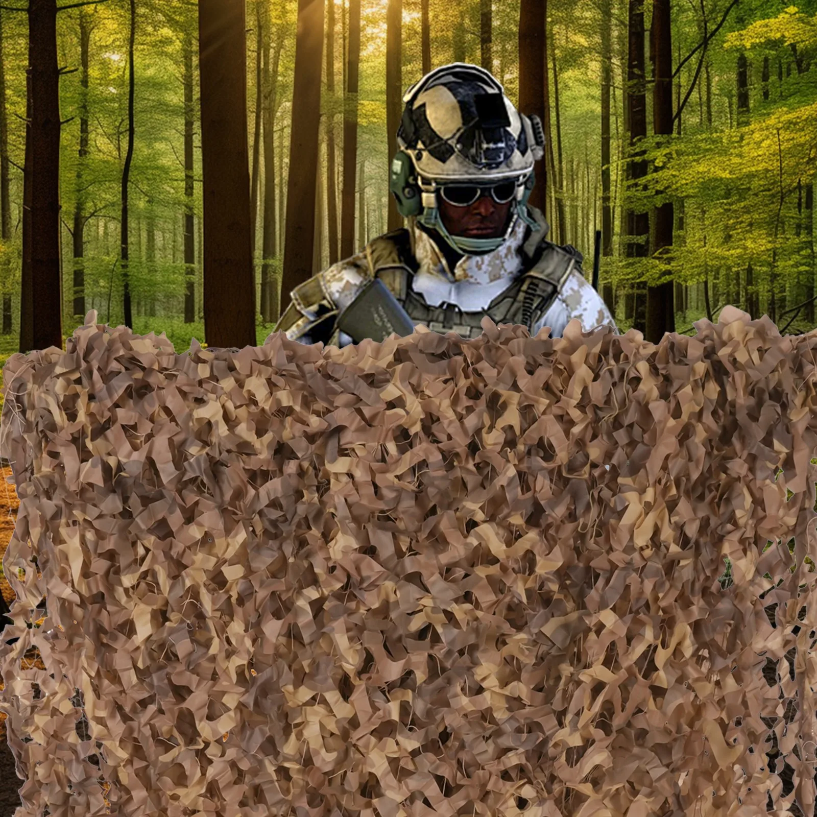 6*3m ao ar livre-tarnnetz tawny wusste camuflagem net wasserdichte wetterfeste leichte fotografie dekoration acampamento paintball-spiele