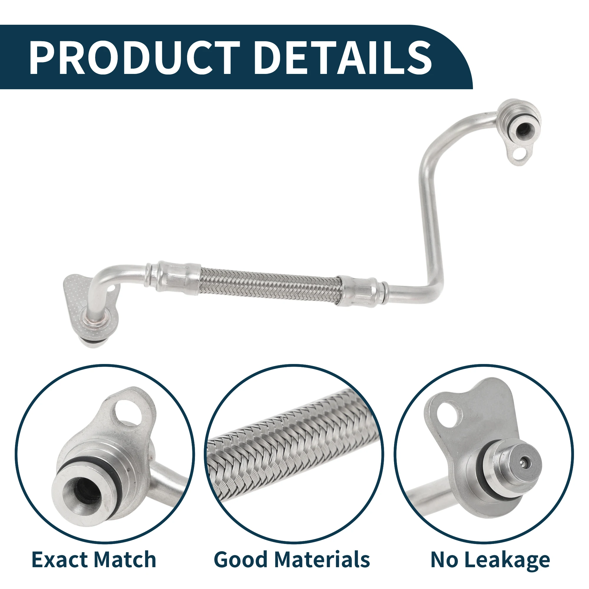 

UXCELL 1Set No.11538663516 Coolant Pipe Engine Radiator Coolant Hose for BMW 528i 12-16