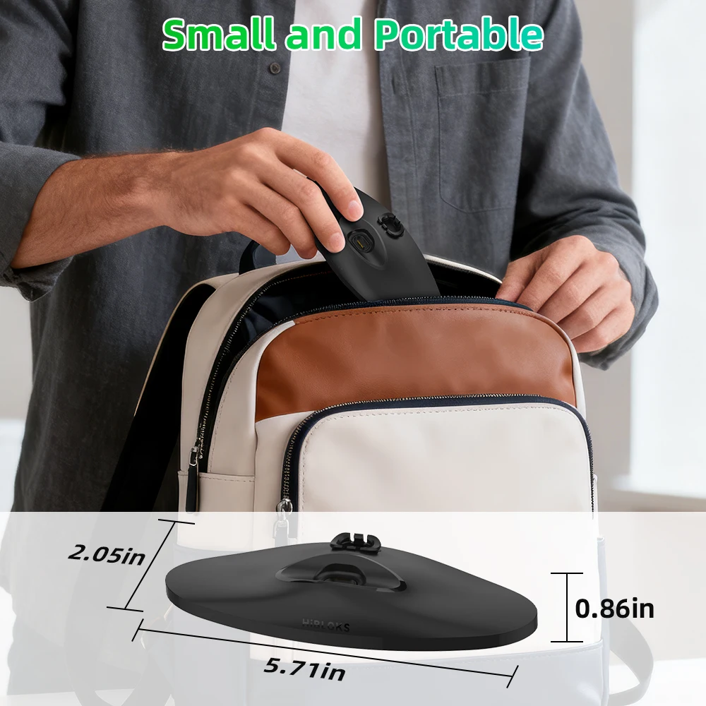 حامل شحن مغناطيسي HiBloks لعلبة شحن Ray-Ban Meta Wayfarer/Skyler/Headliner (الجيل 1 & 2) ملحقات النظارات الذكية