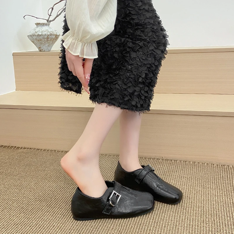 Modne skórzane baleriny Mary J – Women'S Fashion Shoes recenzja i cena