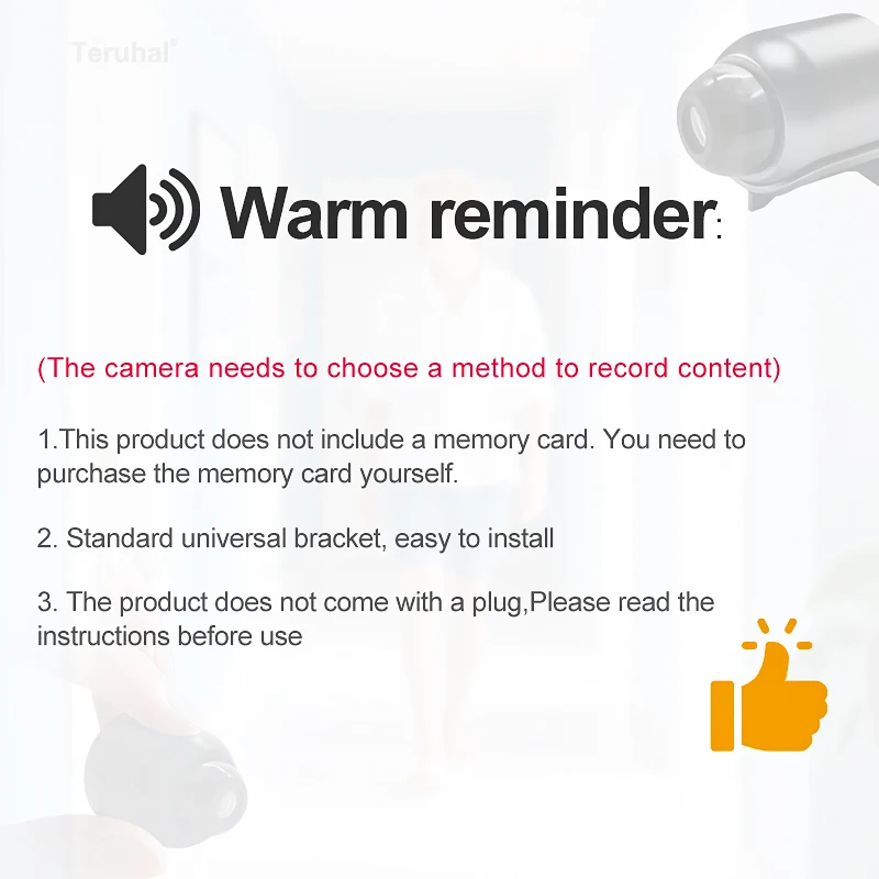 كاميرا صغيرة لاسلكية عالية الدقة كاميرا مراقبة داخلية IP مع رؤية ليلية لاسلكية واي فاي كاميرا CCTV للمنزل الذكي مراقبة الطفل