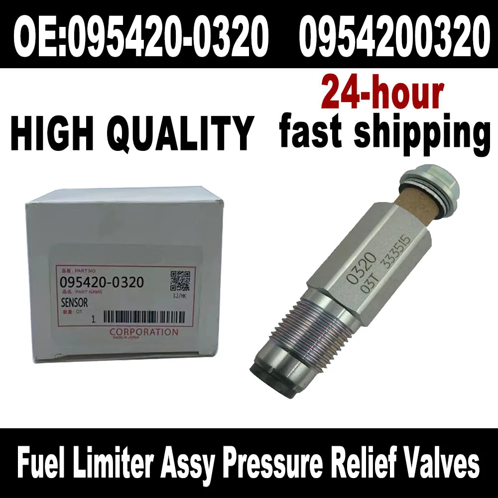 

NEW 095420-0320 Common Rail Pressure Relief Valve 1386568 PLV4-HU-320 0954200320