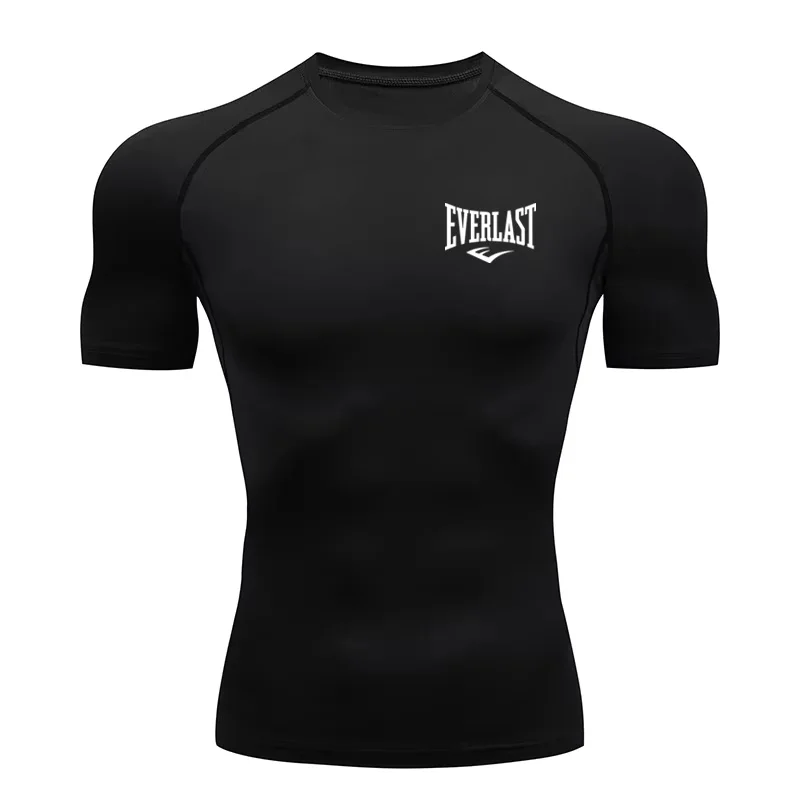 Männer Lauf Sport T Shirt Männer Kompression Fitness Tops T Quick DryTight Training Gym Sport Lauf Shirts Jersey 905