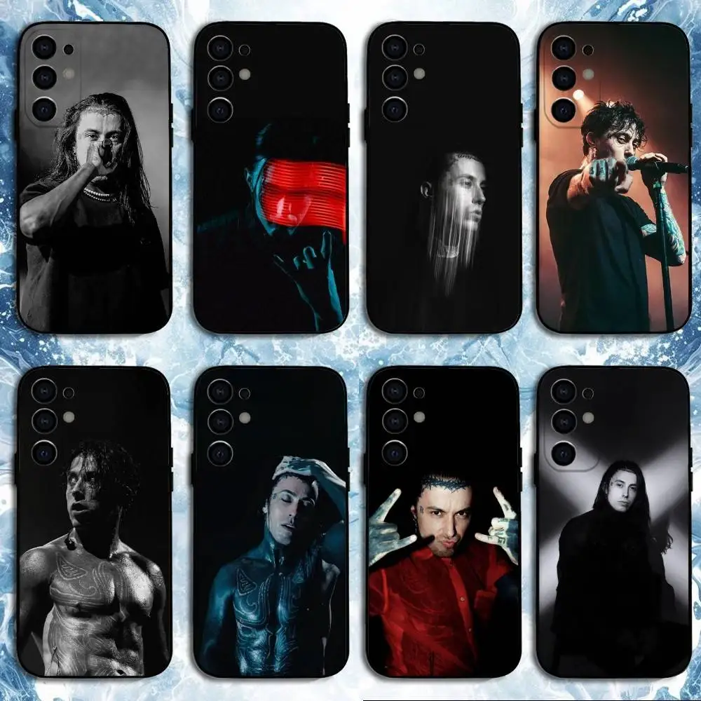 

Singer R-Ronnie R-Radke Phone Case For Samsung S25,S24,S23,S22,S21,S20,Plus,Fe,Lite,Others Black Cover