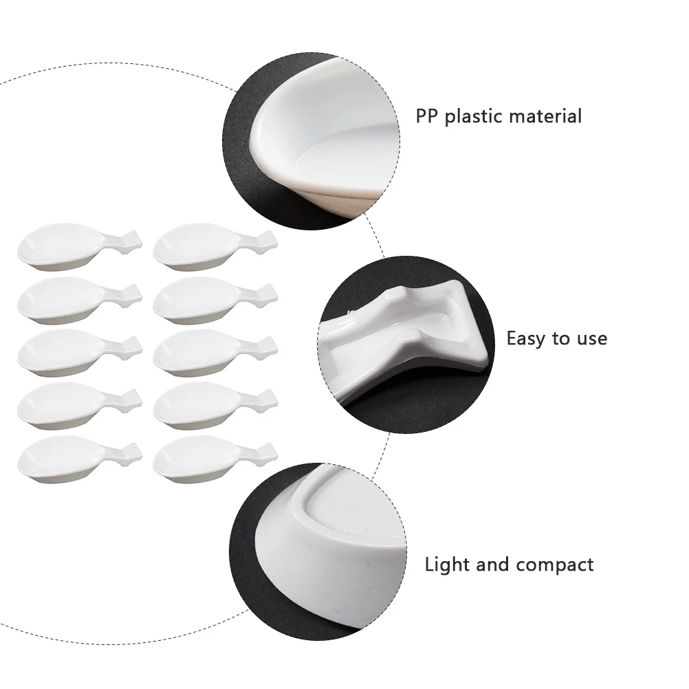 Piastra inchiostro multifunzione conveniente da 30 pezzi per pennello da scrittura e stoccaggio dell'inchiostro Pennello per calligrafia Lavaggio piatto d'acqua