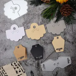 Candy Bag Card Closure Mold Scrapbook Photo Album Greeting Card Account Making Tools Crafts Cutting Dies 2024 New Arrival