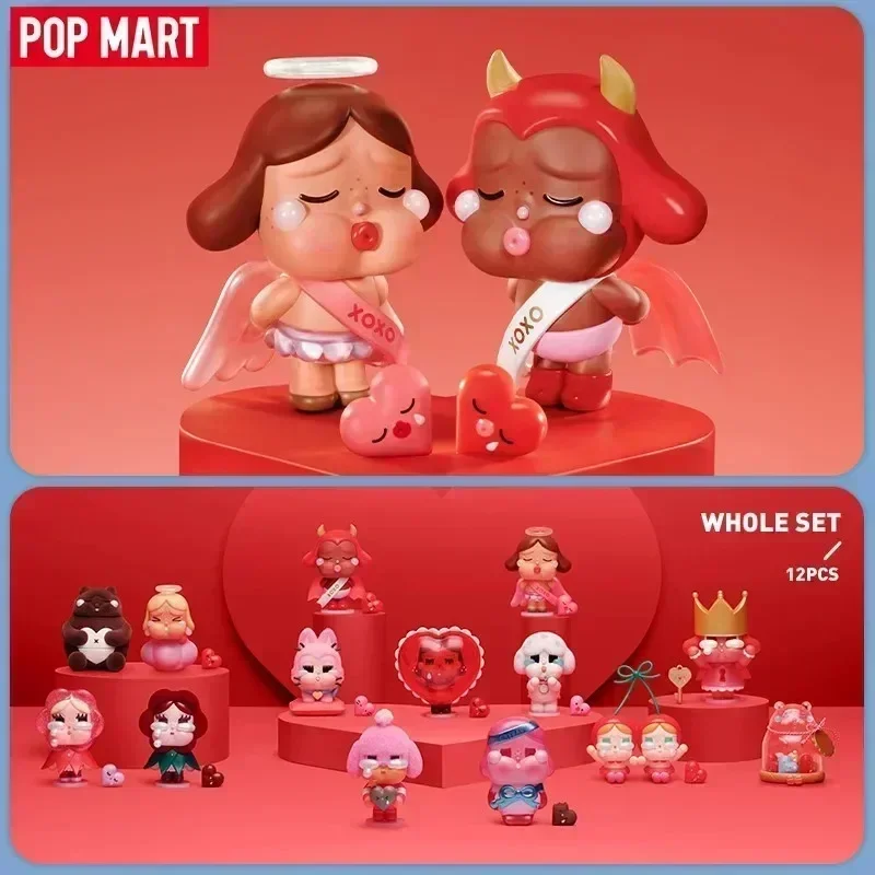 

POP MART CRYBABY Crying For Love Series Mystery Box Genuine Blind Box Guess Toys Bag Anime Figure Desktop Ornaments Model Gift