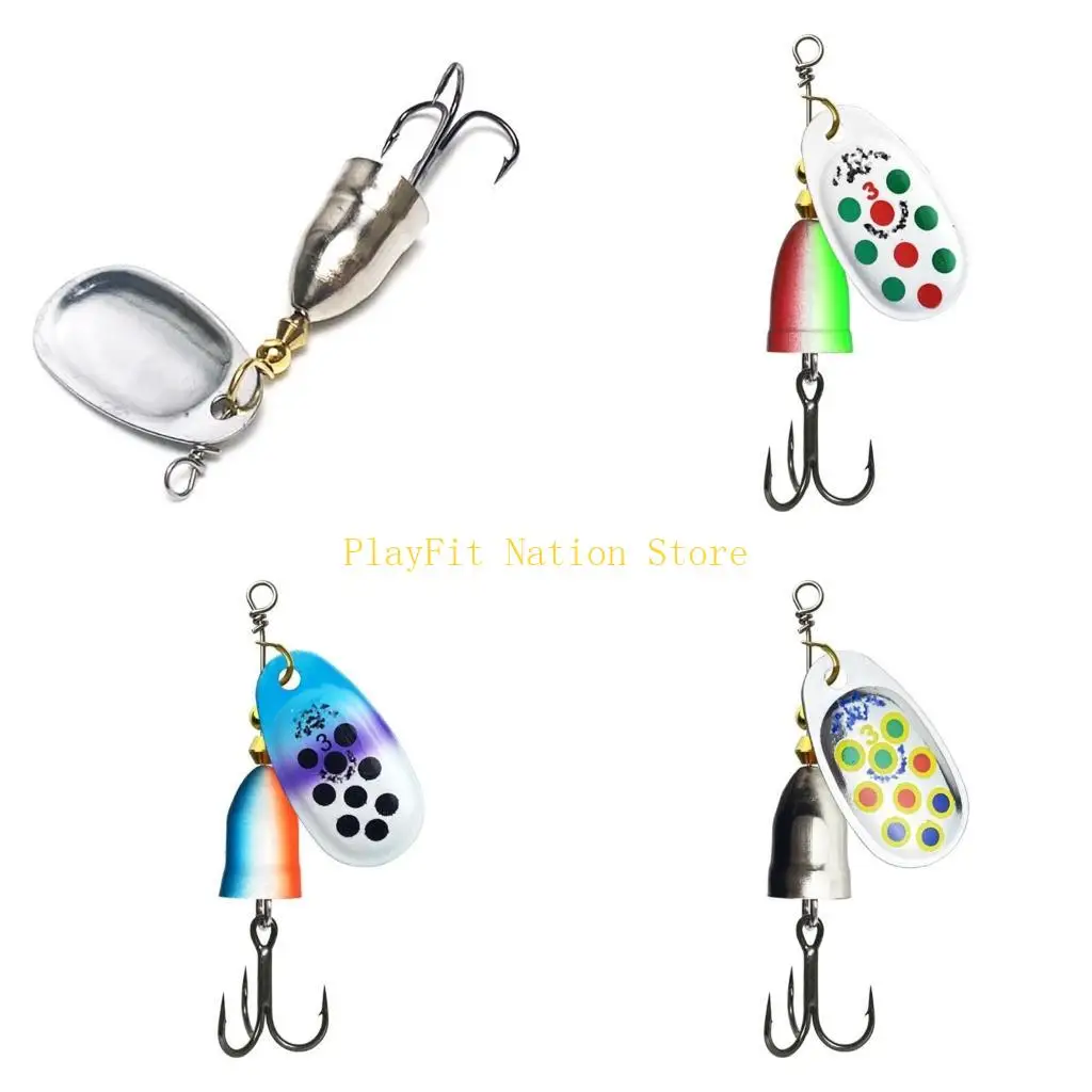 

242F 10 шт. твердые металлические приманки для ловли форели, спиннербейт с тройным крючком, аксессуары для морской рыбалки г