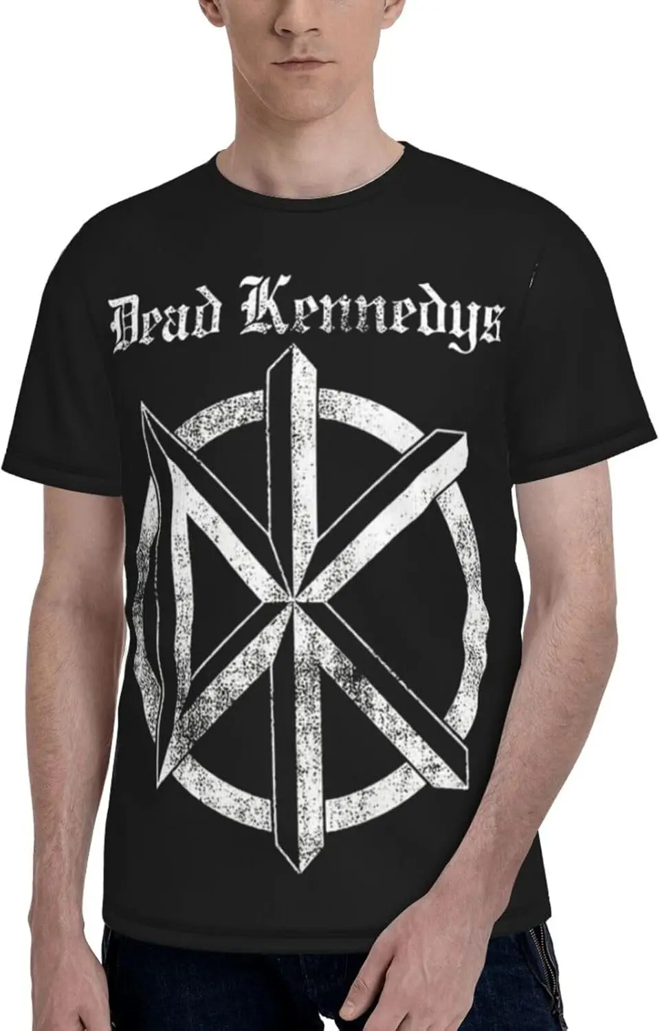 

Футболка Dead Punk Kennedys Band, мужская модная футболка, летние топы с круглым вырезом и короткими рукавами