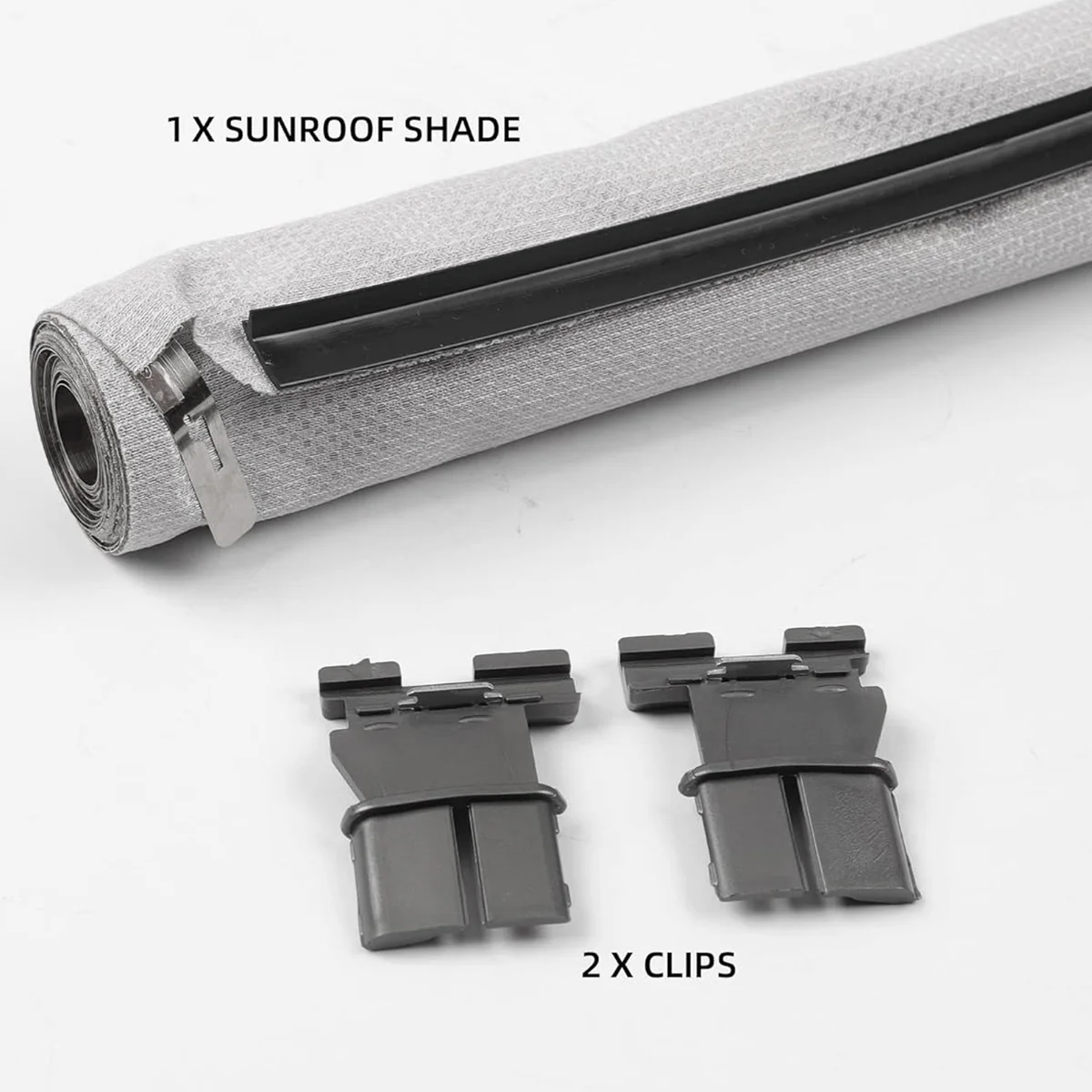 1K9 877 307B Sunshade Roller Blinds Sunroof Roller Blinds for Volkswagen Audi Skoda Seat 1K9877307B Grey