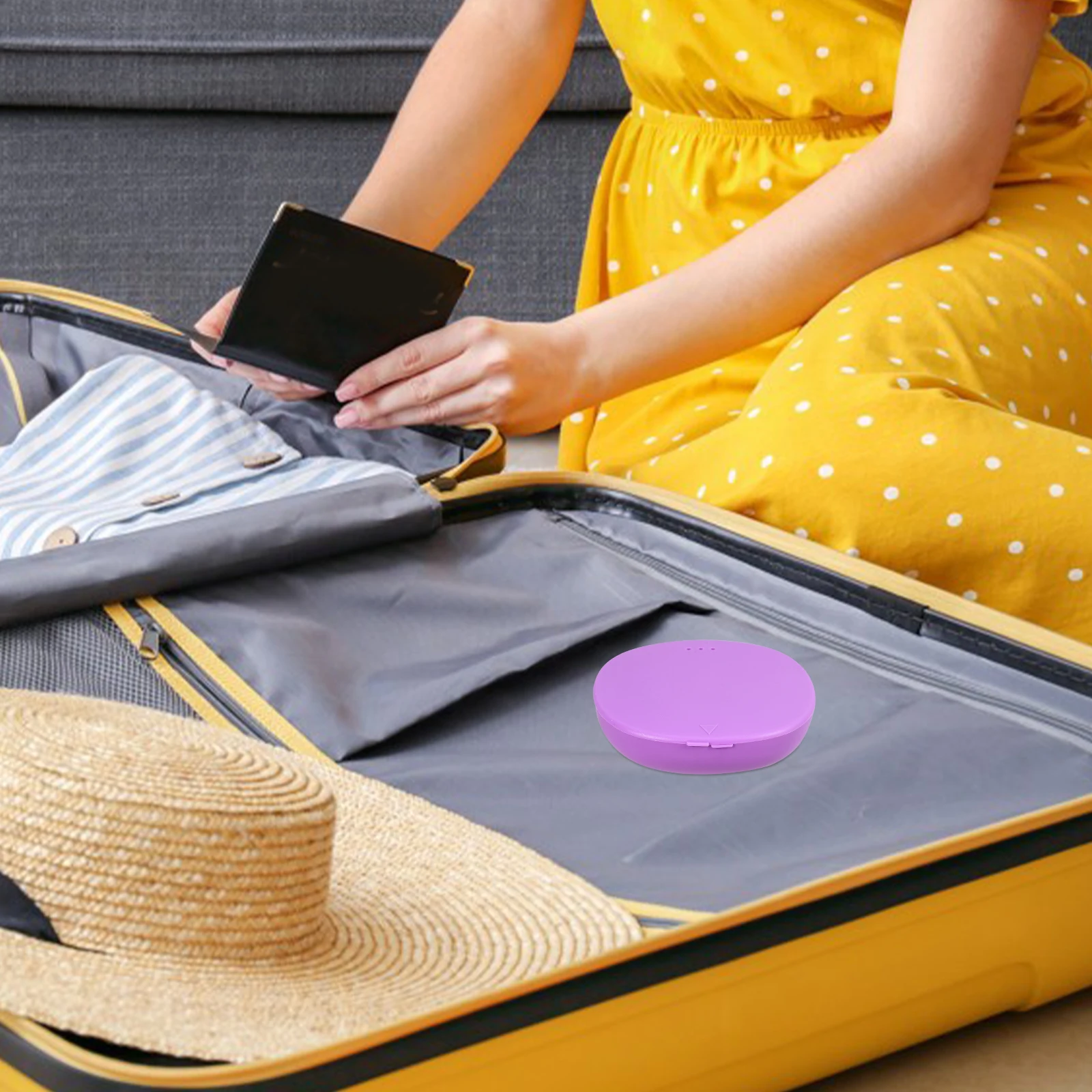 2pcs Menstrual Disc Storage Box Reusable Silicone Case Cup Accessory Holder Travel Bag Period Product Container Health Care