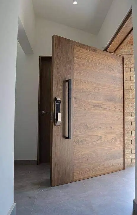 

Luxury Villa Doors for House Aluminum Entrance Door Custom House Main Revolving Entry Front Doors Metal Modern Pivot Door
