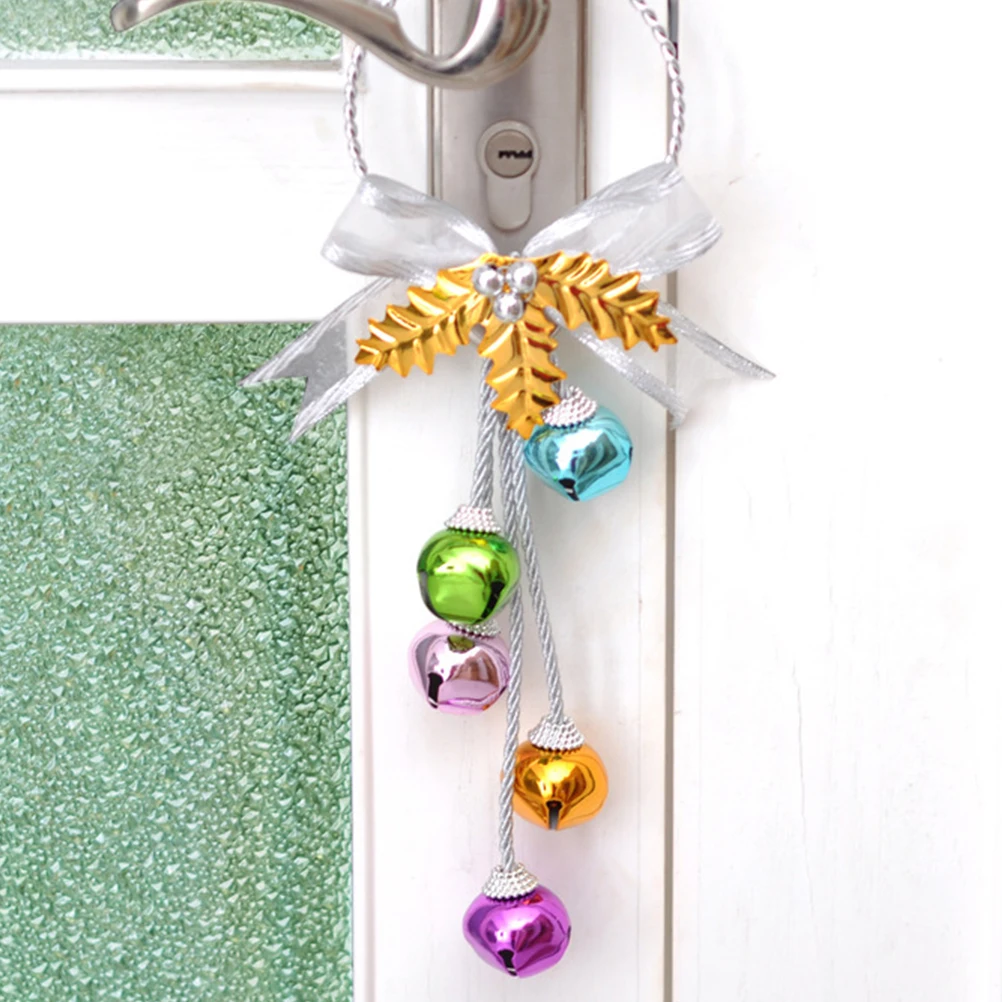 

3 Pcs Christmas Bell naments Safe Decor Home Office Cafe Shop Tree Hanging Door Pendant Lightweight Storage Christmas