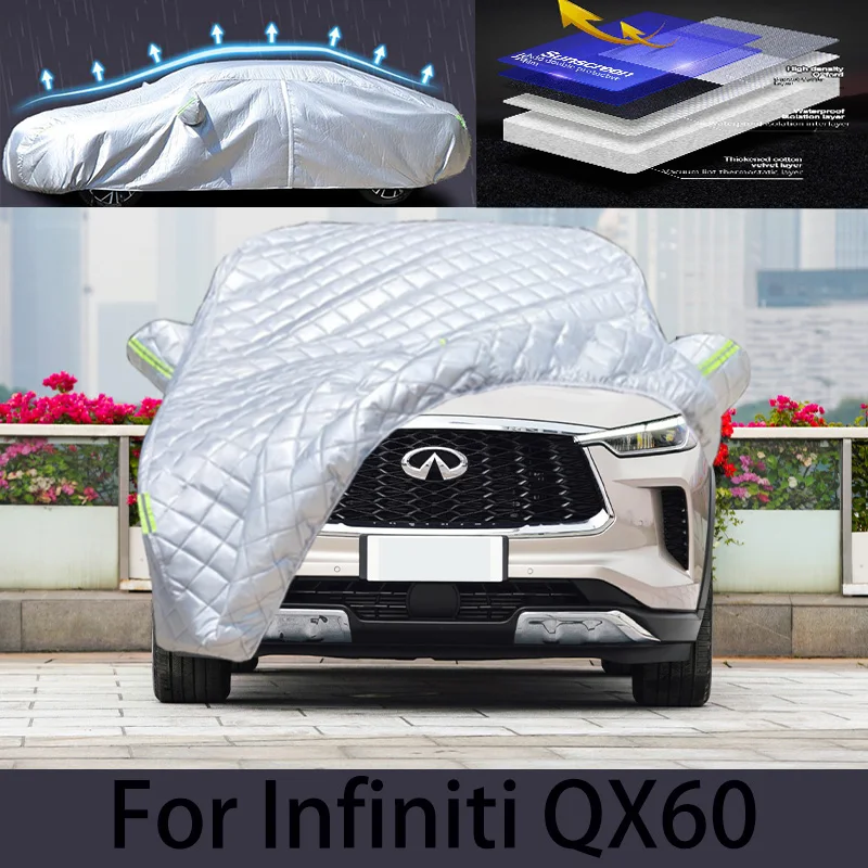 

Чехол для Infiniti QX60, защита от града, защита от дождя, защита от царапин, краска, пилинг, защита автомобильной одежды