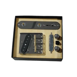 Telecaster juego de placa de línea de alforjas cargadas por puente, guitarra Humbucker, accesorio de repuesto, oferta Musical resistente