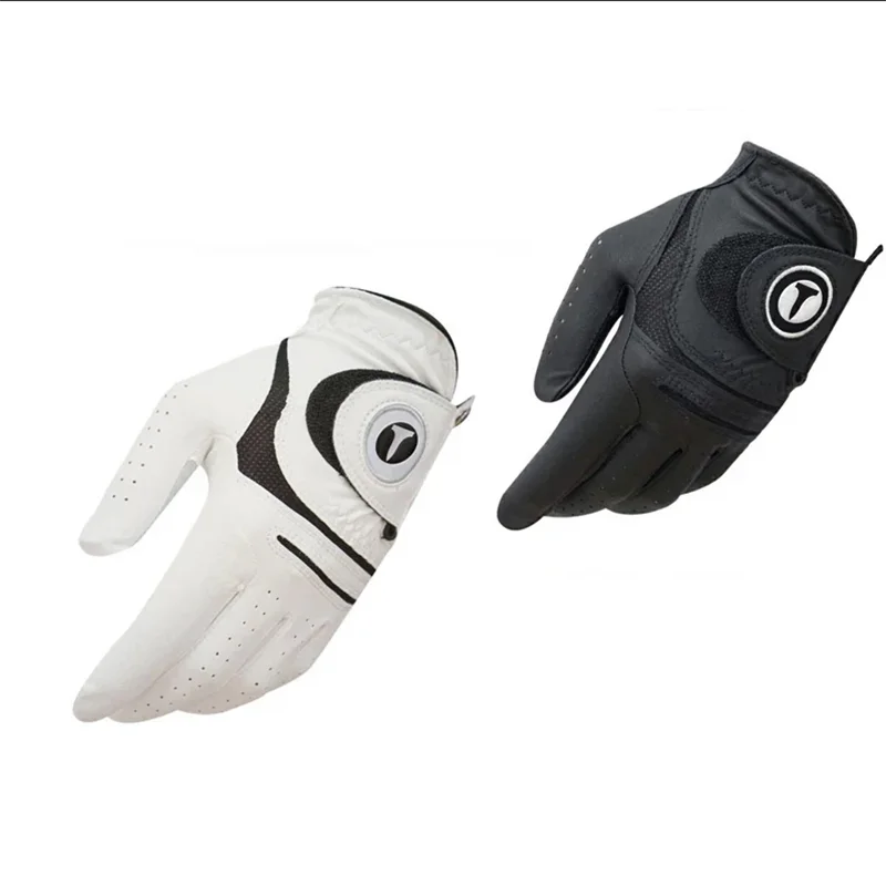 Golf gloves Men's sheepskin +PU wear-resistant sports golf gloves non-slip wear-resistant breathable comfortable spring and summ