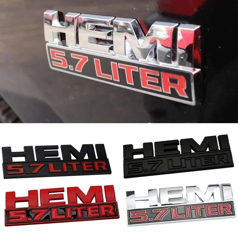 Emblema Adesivo para Porta-Malas de Carro para Caravan Challenger Jcuv Caliber LITER RAM Journey Nitro Durango Viper Acessórios