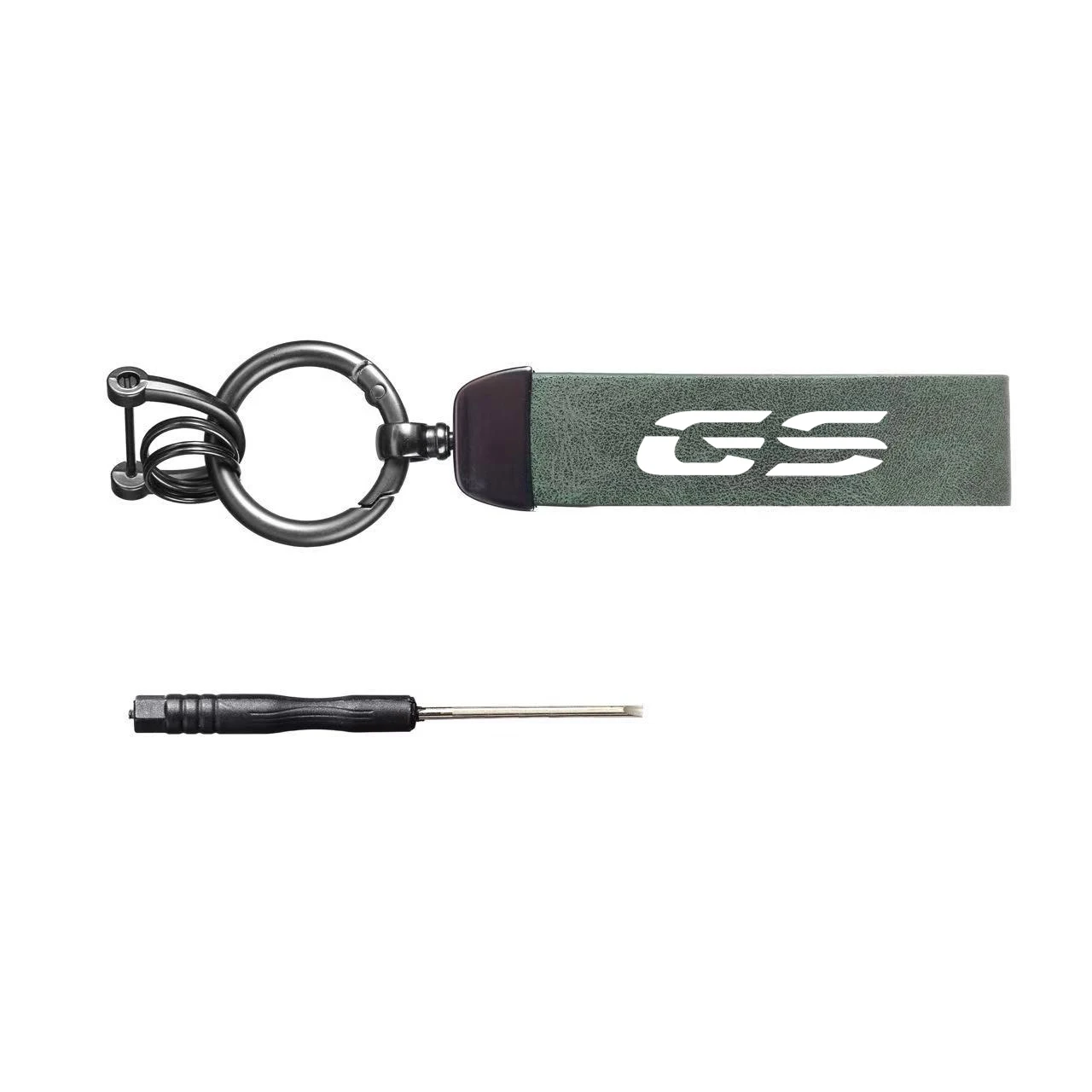 دراجة نارية معدنية بو الجلود دراجة نارية المفاتيح حلقة الملحقات لسيارات BMW GS GS1200 LC الملحقات #4