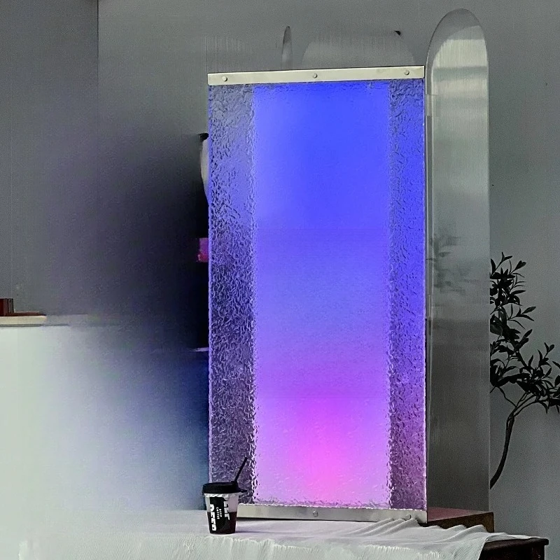 

Triangle LED Stone Texture Acrylic Light Box Customised Bar Signboard RGB Colourful Mobile Phone Remote Control