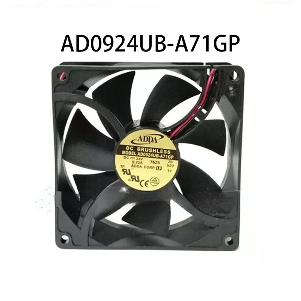 

New in box for ADDA Case Cooling Fan AD0924UB-A71GP 24VDC 0.22A 72.0CFM 92*92*25mm