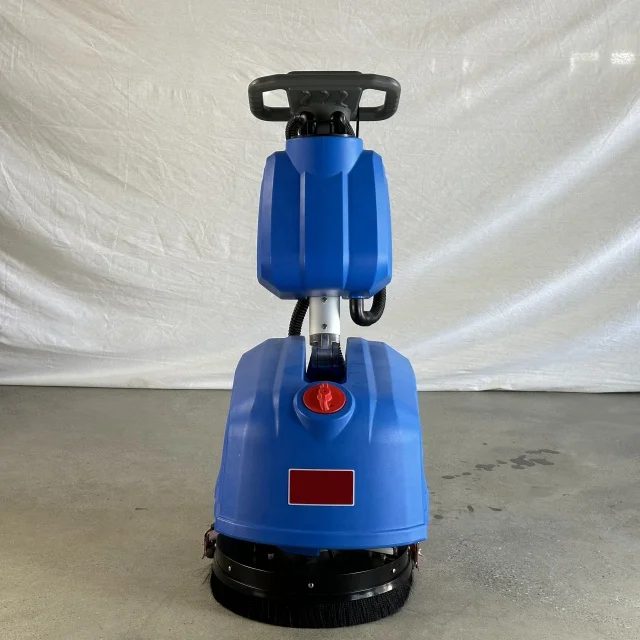 350mm Cleaning Width Walk Behand Electric Porcelain and Concrete Floor Sweeper Machine