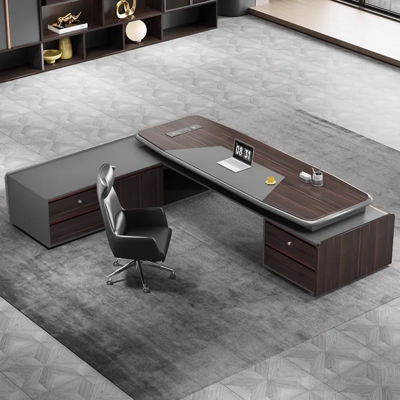 

Высококачественный офисный стол и стул для босса, комбинированный стул, большой стол с краской для человека