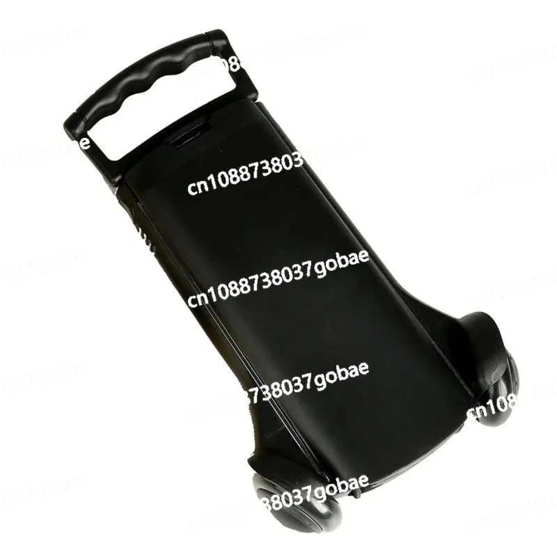 Aluminum alloy small pull cart portable folding luggage  small trailer mini hand cart shopping cart