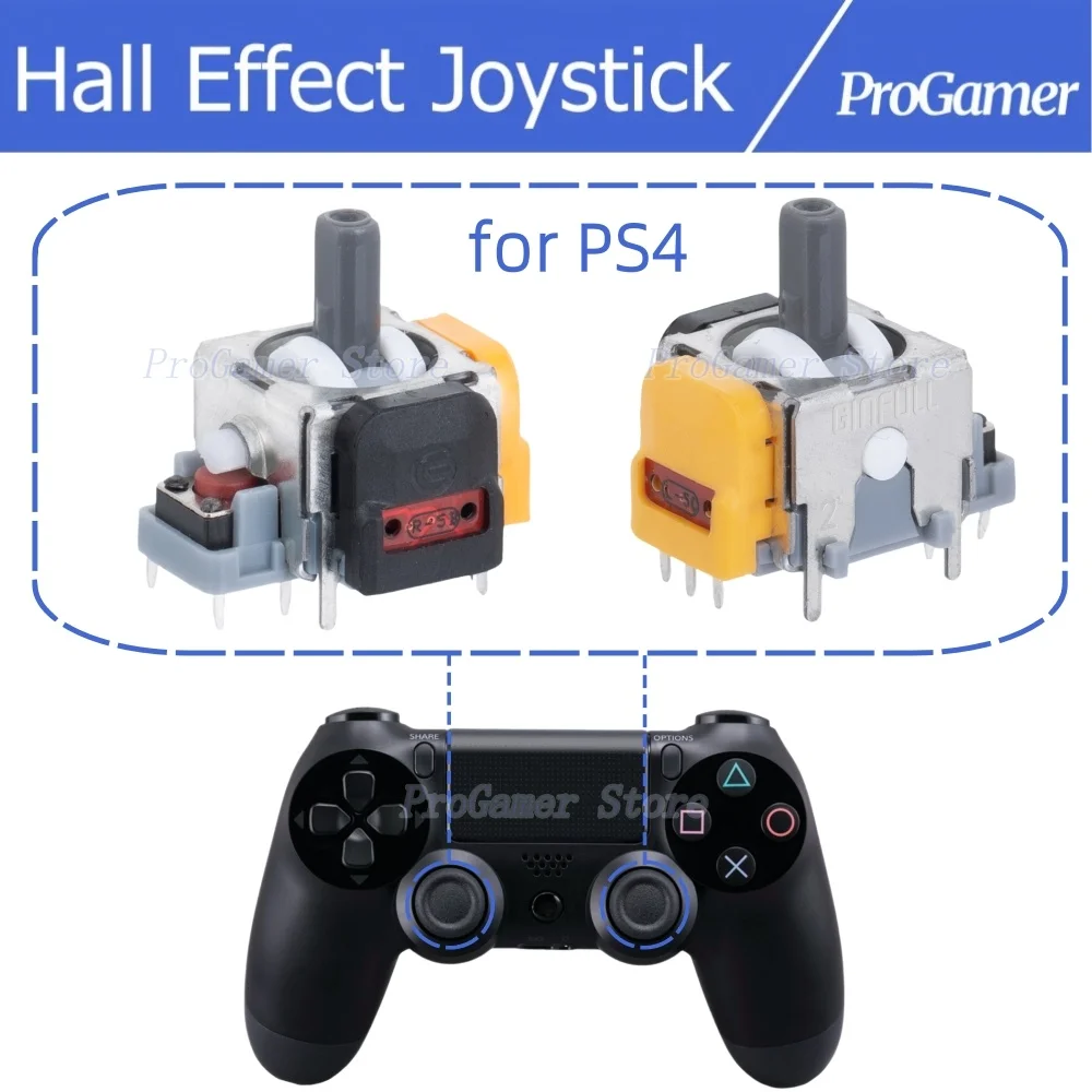 10/20/30 قطعة قاعة/TMR عصا التحكم الكهرومغناطيسية استبدال تحكم ل PS4 Dualshock ThumbStick لأجزاء إصلاح لوحة الألعاب