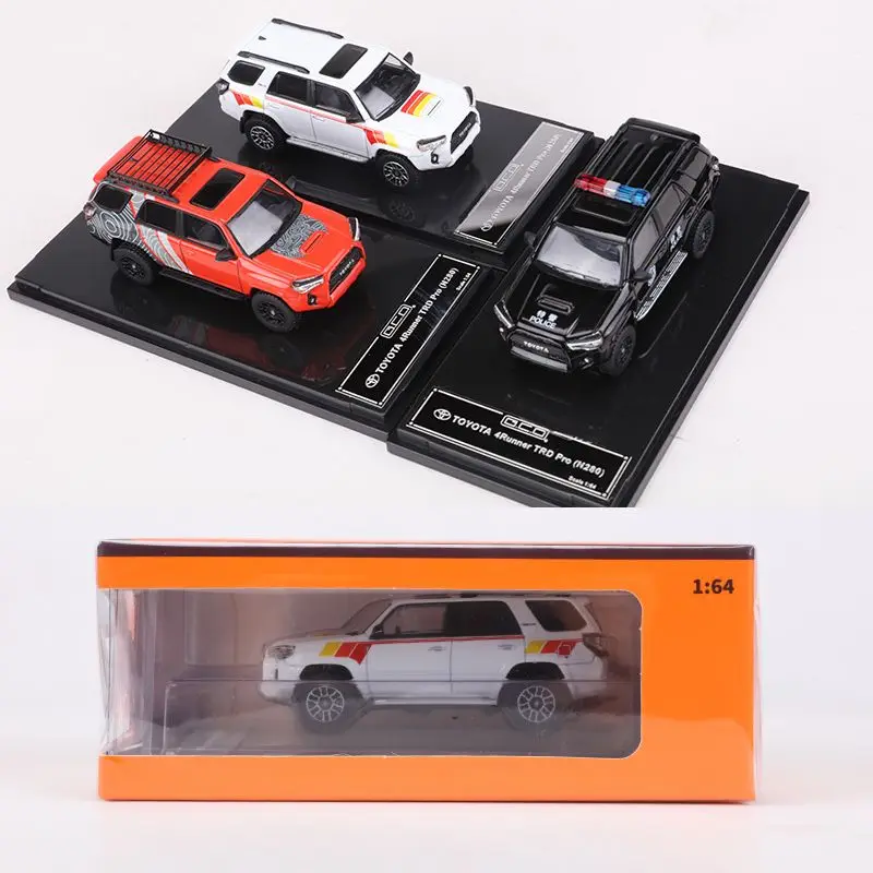 Model Mobil Diecast GCD Skala 1:64 Toyota Speedmaster SUV dari Bahan Alloy