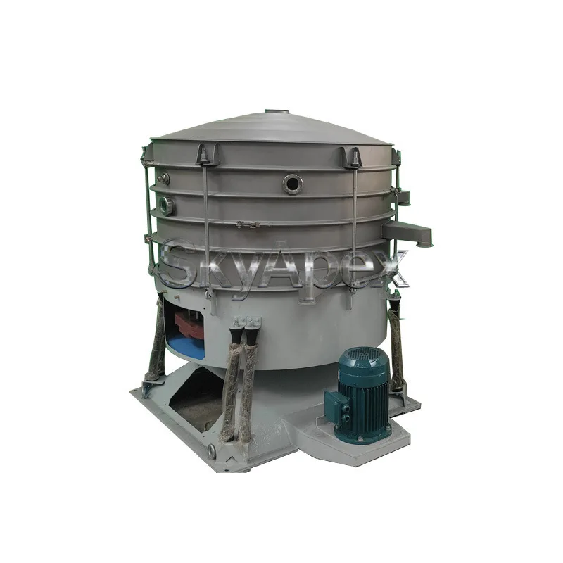 Stainless Steel Carbon Steel Multi Layer Rotary Sieve Plastic Particle Vibrating Screening Equipment Conveyor Factory Supply