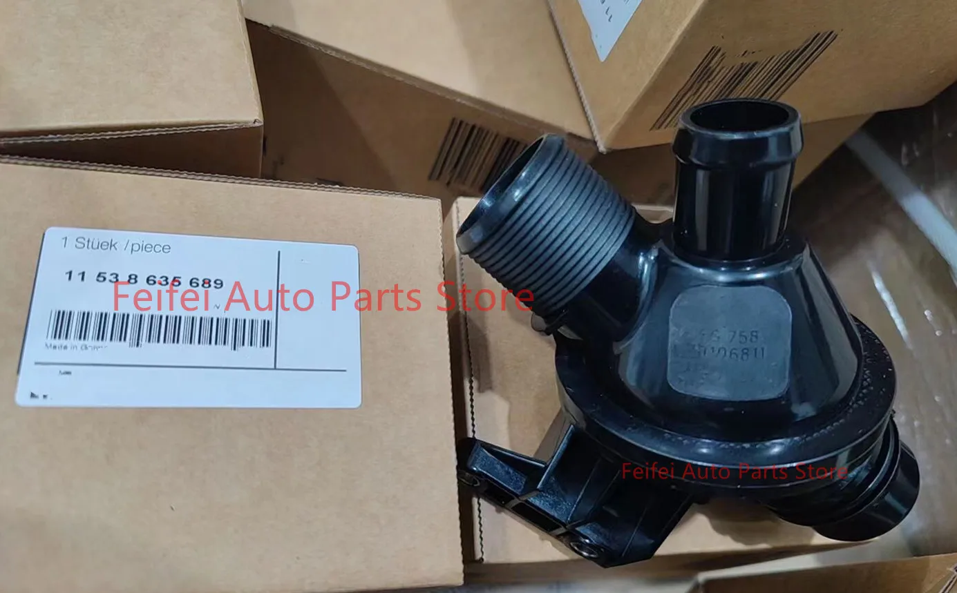 1pc New Original COOLANT THERMOSTAT HOUSING 11538635689 FOR BMW- F20 F22 F30 3 SERIES F32 F10 X1 X3 F25 X5 E89 Z4 11538648791