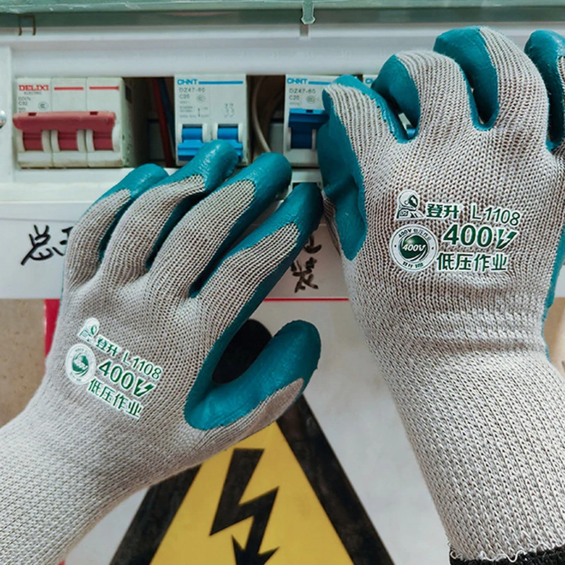 Lineman L1108 400V Electrical Insulated Gloves Electrician Insulated Gloves Reliable Comfortable Wear For Electrical Equipment