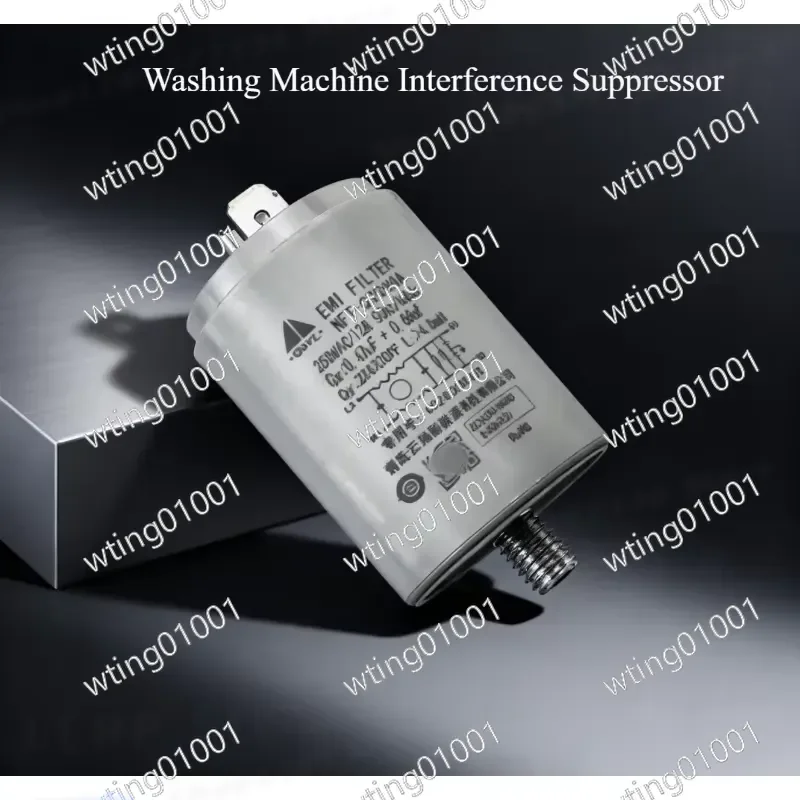 0024000247S Interference Suppressor Filter Capacitor 0.47uF + 0.68uF for Haier Drum Washing Machine