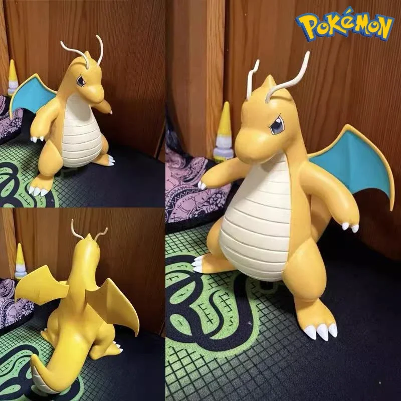 Pokemon Dragonit Modell Anime Sammlung dekorative Ornamente Simulation Charizard Figur Kinderspiel zeug Weihnachts geschenk