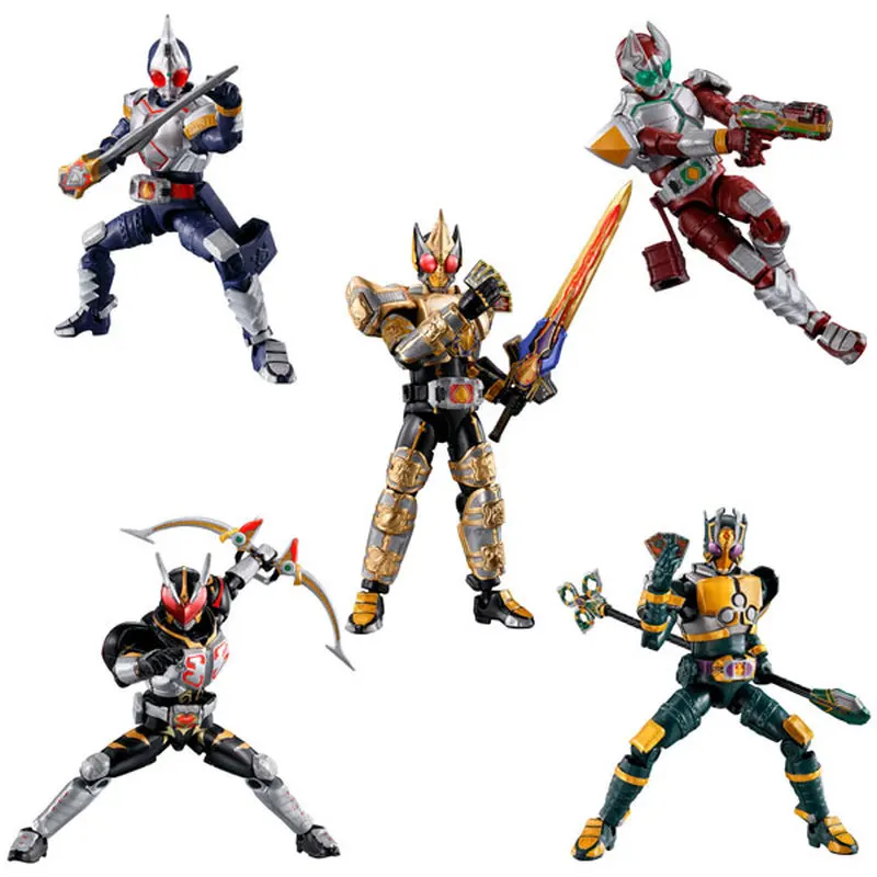 

Bandai Original Kamen Rider Blade Shodo Box Egg So-Do Karis Anime Action Figures Toys For Kids Gifts