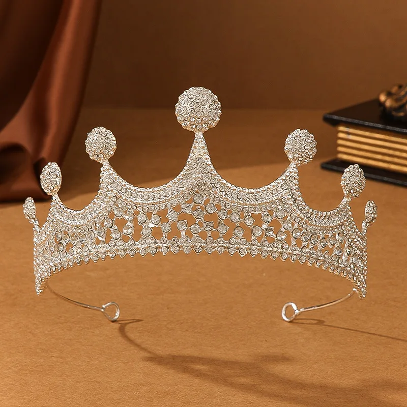 أغطية رأس الزفاف الجميلة، تاج الزفاف، فستان الزفاف، إكسسوارات الشعر الباروكي، إكسسوارات الزفاف، المجوهرات