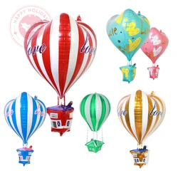 New 70cm Aluminum Film Balloon 4D Helium Balloons Valentine's Day Wedding Proposal Birthday Party Decoration Hot Air Balloon